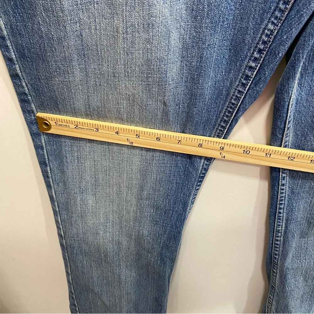 Levis‎ 505 Jeans Mens Blue 38x34 Straight Leg Regular Fit Classic Medium Wash